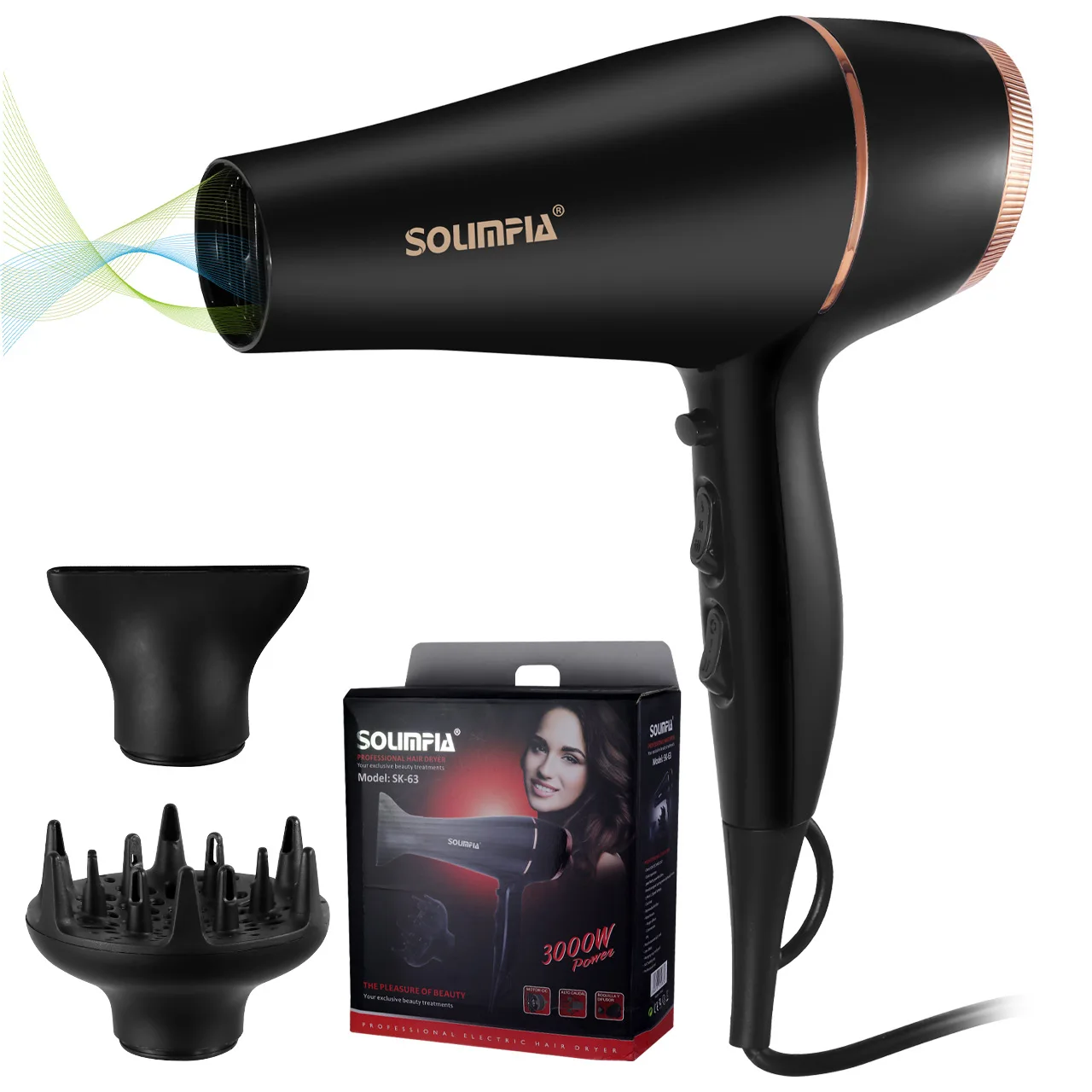 6-Level Professional Hair Dryer Salon Industrial Grade Quick Drying High Temperature Hair Styling Tool Barbecue for Home
6-Level Professional Hair Dryer Salon Industrial Grade Quick Drying High Temperature Hair Styling Tool Barbecue for Home