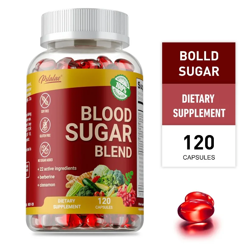Blood Sugar Blend Capsules - Improves Hypoglycemia, Promote Blood Circulation, Healthy Cholesterol, Increases Energy
Blood Sugar Blend Capsules - Improves Hypoglycemia, Promote Blood Circulation, Healthy Cholesterol, Increases Energy