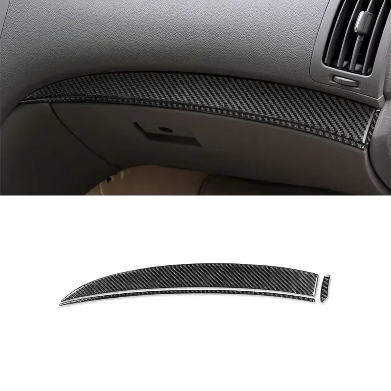 For Infiniti G37 Real Dry Carbon Fiber 2007-2013 Interior Decoration Co-pilot Dashboard Cover Sticker Modification Accessories
For Infiniti G37 Real Dry Carbon Fiber 2007-2013 Interior Decoration Co-pilot Dashboard Cover Sticker Modification Accessories