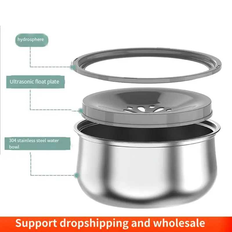 AA86 Dog Water Bowl 4.3L No Spill Stainless Steel Dog Bowls Slow Water Feeder, Spill Proof Dog Water Bowl Dispenser For Dogs Dur
AA86 Dog Water Bowl 4.3L No Spill Stainless Steel Dog Bowls Slow Water Feeder, Spill Proof Dog Water Bowl Dispenser For Dogs Dur