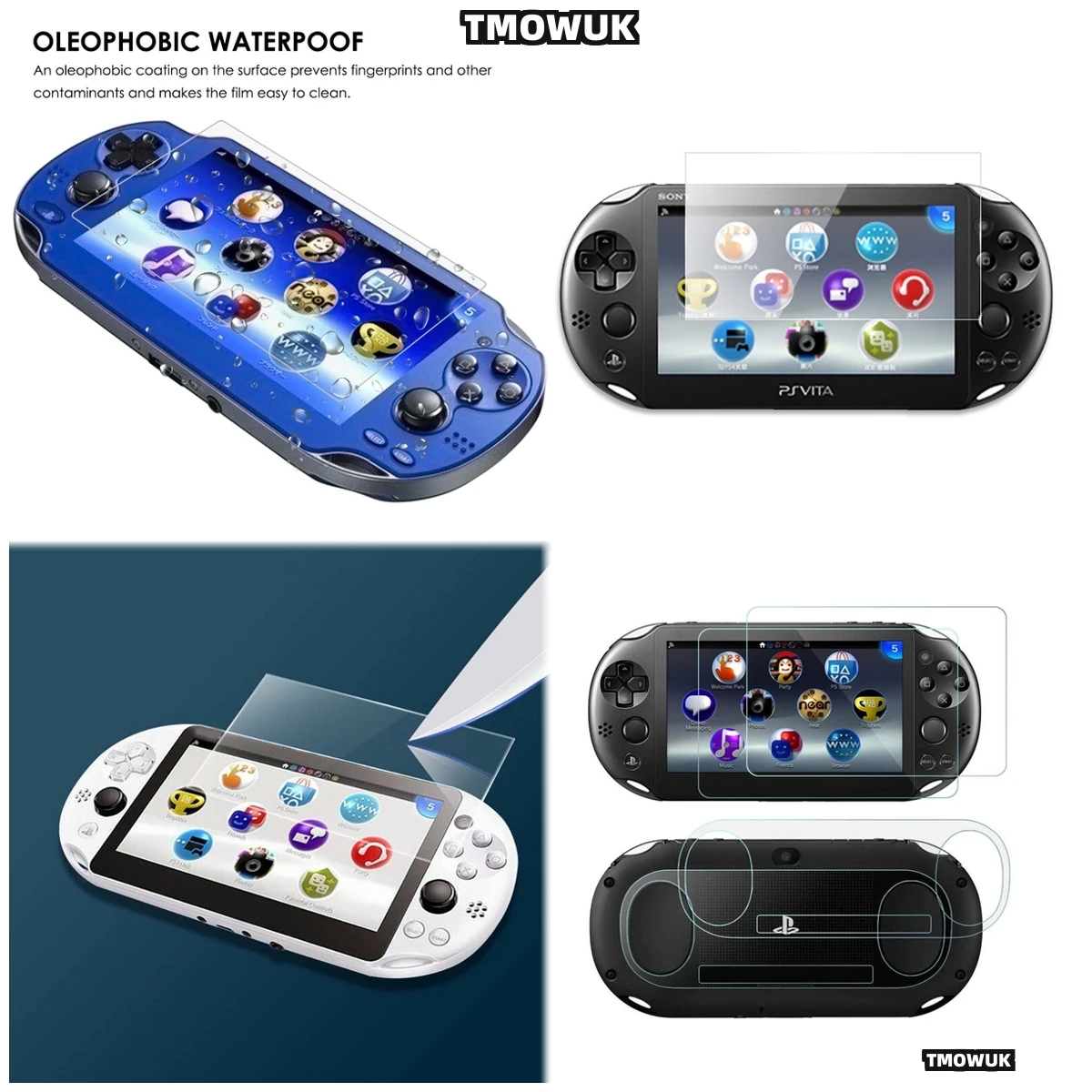 Durable Tempered Glass Protective Shield For Sony PS Vita 1000/2000 - Ultra-Thin, Clear
Durable Tempered Glass Protective Shield For Sony PS Vita 1000/2000 - Ultra-Thin, Clear