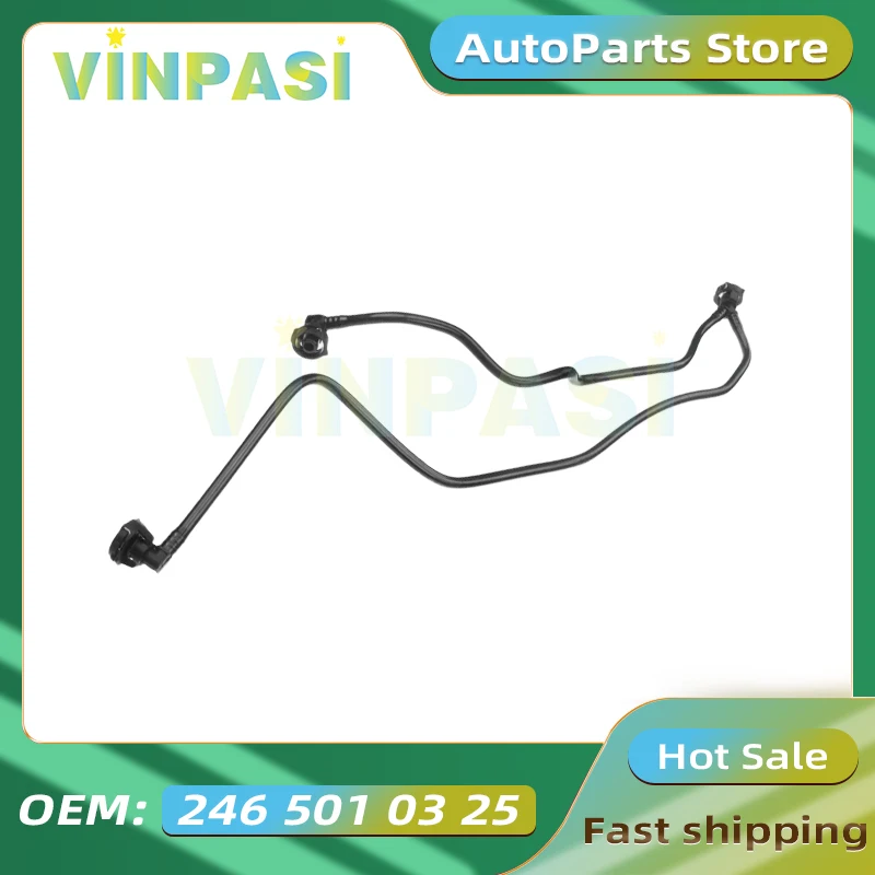 Automotive Parts Coolant Radiator Overflow Hose Pipe Suitable for Mercedes Benz GLA-CLASS X117 X156 Intake Pipe 2465010325
Automotive Parts Coolant Radiator Overflow Hose Pipe Suitable for Mercedes Benz GLA-CLASS X117 X156 Intake Pipe 2465010325