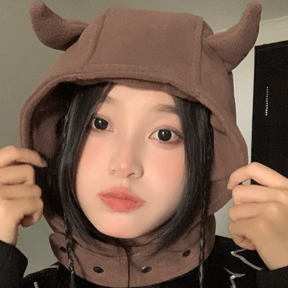 Punk Ear Protection Demon Ear Hat Solid Color Lei Feng Cap Harajuku Adjustable Winter Pullover Cap Halloween Cosplay
Punk Ear Protection Demon Ear Hat Solid Color Lei Feng Cap Harajuku Adjustable Winter Pullover Cap Halloween Cosplay
