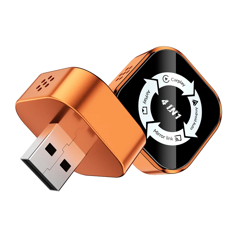 4 в 1, беспроводной адаптер CarPlay, беспроводной Android Auto, автомобильные интеллектуальные системы, AI Smart Box для автомобиля с проводом CarPlay
4 в 1, беспроводной адаптер CarPlay, беспроводной Android Auto, автомобильные интеллектуальные системы, AI Smart Box для автомобиля с проводом CarPlay