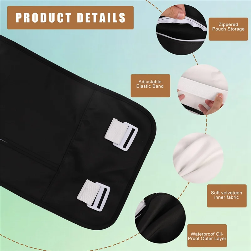 2Pcs Castor Oil Pack, Reusable Castor Oil Pack Kit, Adjustable Leak-Proof Castor Oil Belt Pack With Magic Adhesive
2Pcs Castor Oil Pack, Reusable Castor Oil Pack Kit, Adjustable Leak-Proof Castor Oil Belt Pack With Magic Adhesive