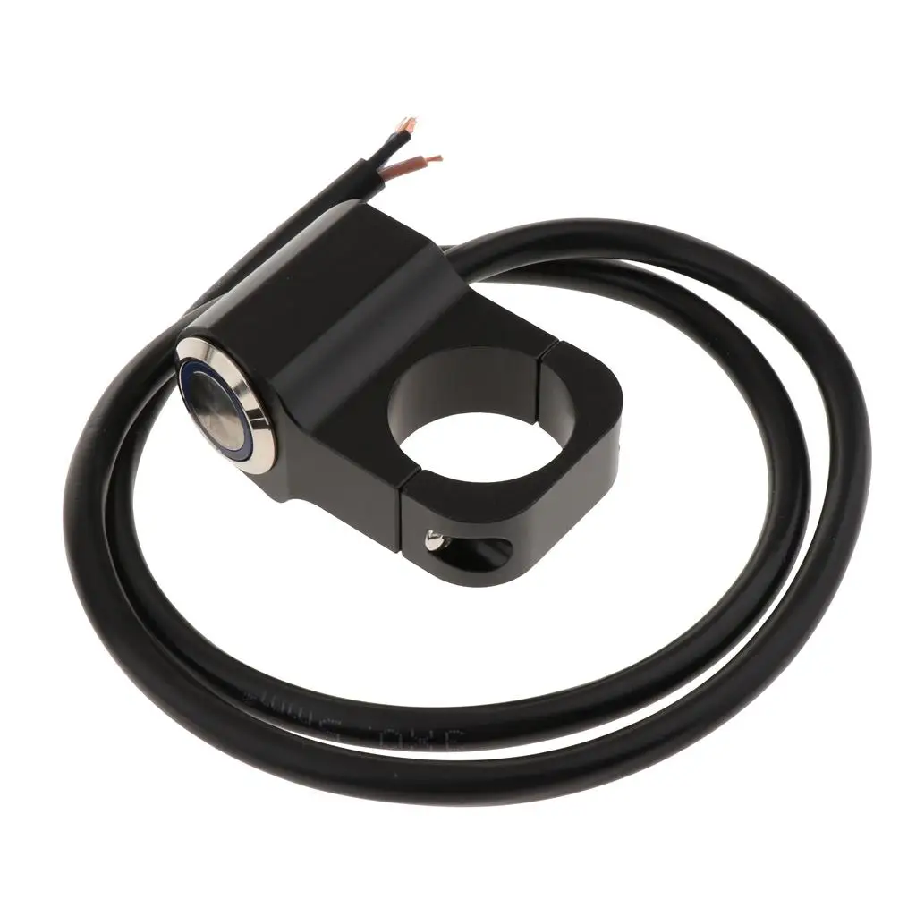 12V Motorcycle ATV 1inch Handlebar Headlight Fog Light On Off Switch Waterproof 25mm - Stainless Steel Black Body
12V Motorcycle ATV 1inch Handlebar Headlight Fog Light On Off Switch Waterproof 25mm - Stainless Steel Black Body