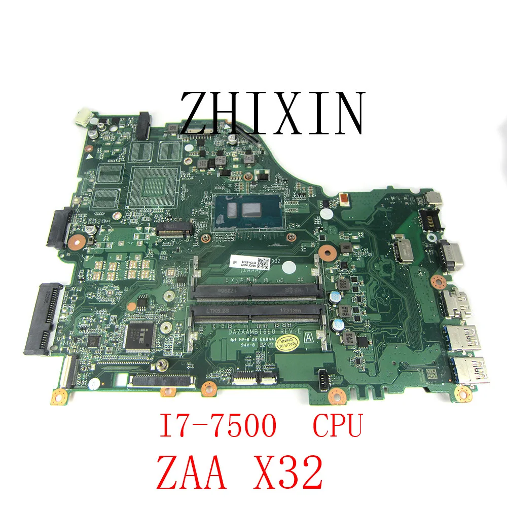 yourui For Acer E5-575 E5-575G laptop Motherboard i7-7500U CPU DAZAAMB16E0 ZAA X32 NBGDE11007 / NBGDE1100C mainboard full test
yourui For Acer E5-575 E5-575G laptop Motherboard i7-7500U CPU DAZAAMB16E0 ZAA X32 NBGDE11007 / NBGDE1100C mainboard full test