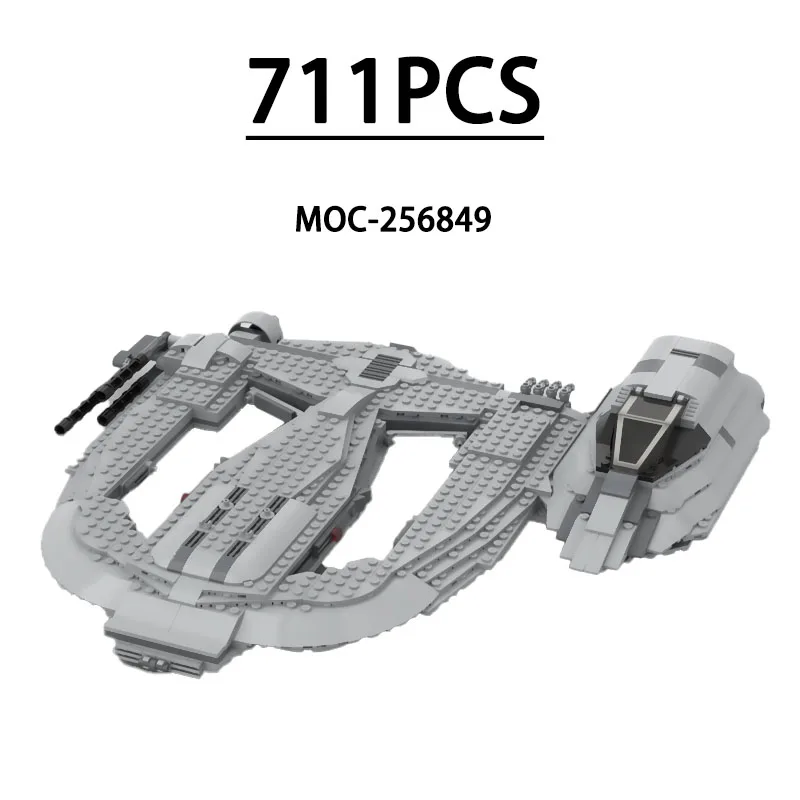 MOC-256849 Building Block Small Shuttle Model, 711 Pieces, Children's Educational Birthday, Christmas, and New Year Toy Gift
MOC-256849 Building Block Small Shuttle Model, 711 Pieces, Children's Educational Birthday, Christmas, and New Year Toy Gift
