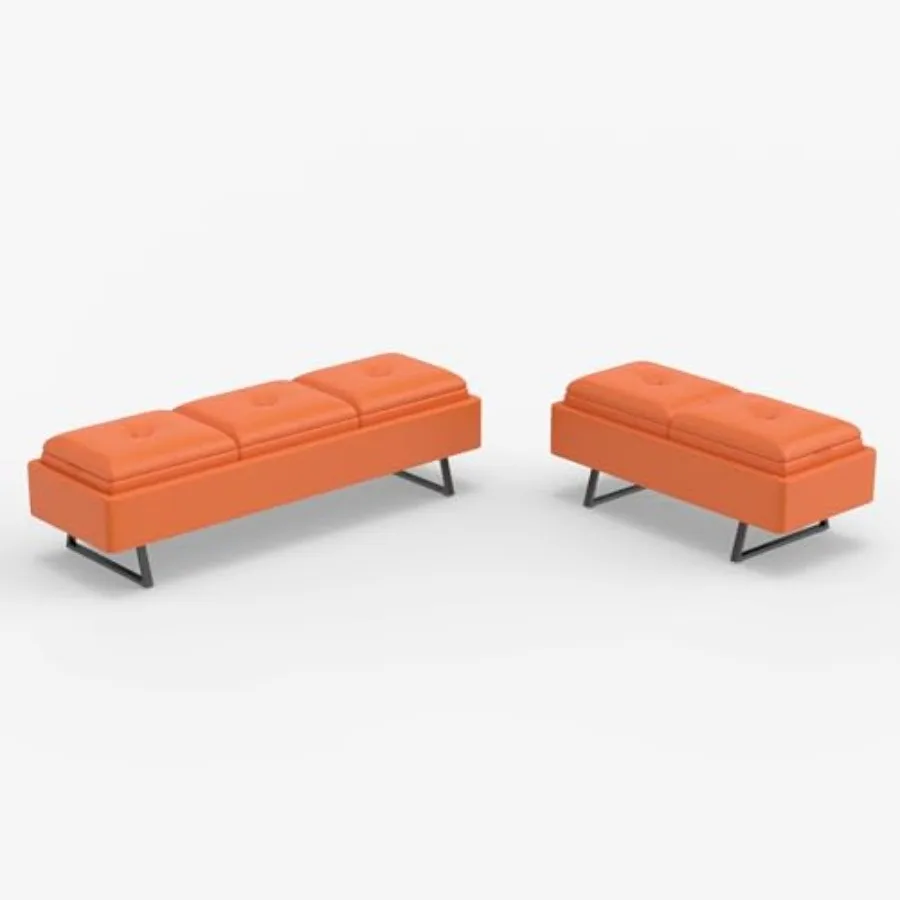 Waiting Room Chairs - PU Leather Office Guest Chair, 5 Seats Upholstered Reception Bench, Lobby Furniture for Salon, Shop Lobby
Waiting Room Chairs - PU Leather Office Guest Chair, 5 Seats Upholstered Reception Bench, Lobby Furniture for Salon, Shop Lobby