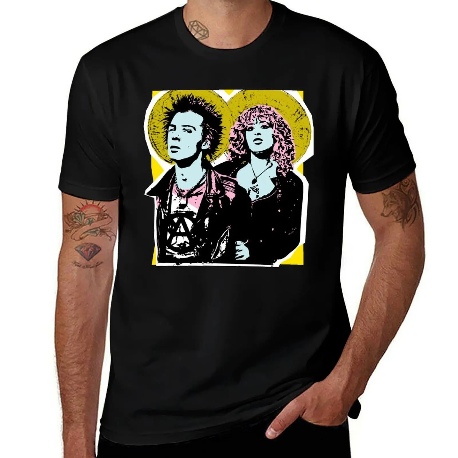 Sid and Nancy T-Shirt cotton graphic tees shirts graphic tees oversize t-shirts man black t shirts for men
Sid and Nancy T-Shirt cotton graphic tees shirts graphic tees oversize t-shirts man black t shirts for men