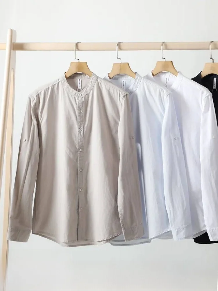Linen Cotton Blend Men's Shirt Long Sleeve Thin Style Simple Match All Cotton Linen Casual Fashion Breathable Skin-f...
Linen Cotton Blend Men's Shirt Long Sleeve Thin Style Simple Match All Cotton Linen Casual Fashion Breathable Skin-f...