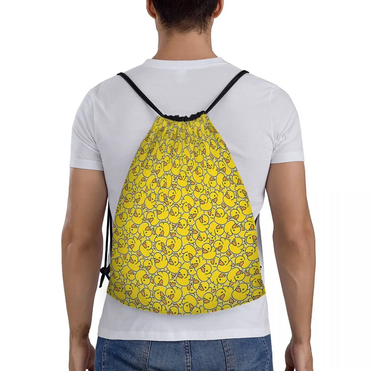 Yellow Classic Rubber Duck Backpacks Multi-function Portable Drawstring Bags Sundries Bag Book Bags For Travel Students
Yellow Classic Rubber Duck Backpacks Multi-function Portable Drawstring Bags Sundries Bag Book Bags For Travel Students