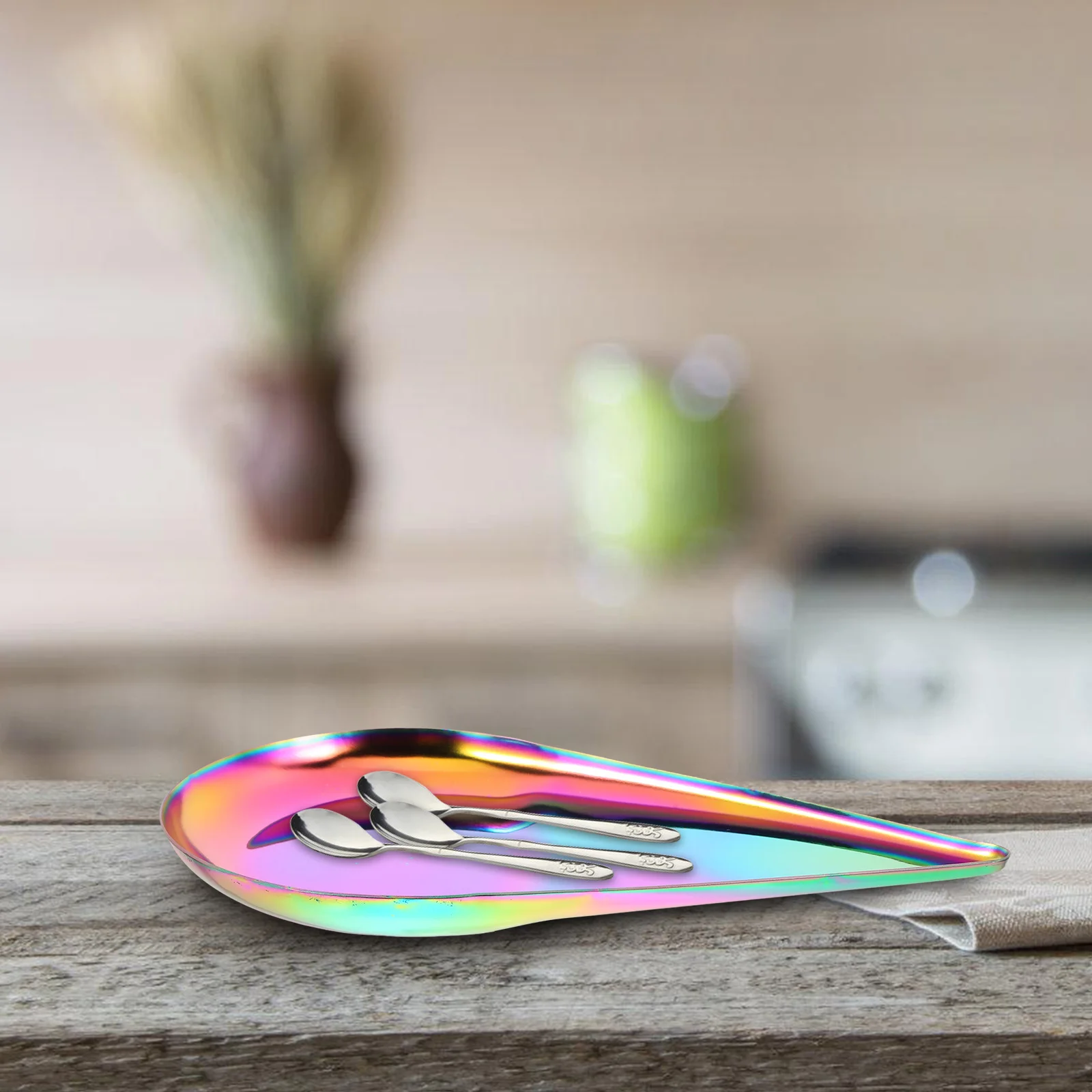 Spoon Rest Holder for Kitchen Utensils Egg Cooking Coffee Boho Decor Cute Accessories Spoons
Spoon Rest Holder for Kitchen Utensils Egg Cooking Coffee Boho Decor Cute Accessories Spoons