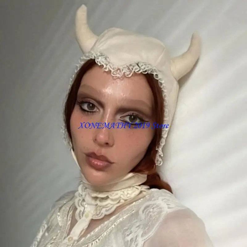 F42F Большая кроличья шапка с ушками на Хэллоуин, шапка на Хэллоуин для горячих девушек, Y2K Girls
F42F Большая кроличья шапка с ушками на Хэллоуин, шапка на Хэллоуин для горячих девушек, Y2K Girls