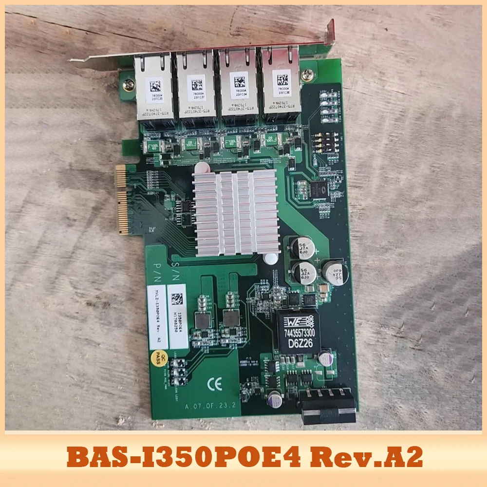 Для карты захвата промышленной камеры Четырехпортовая карта POE BAS-I350POE4 Rev.A2
Для карты захвата промышленной камеры Четырехпортовая карта POE BAS-I350POE4 Rev.A2