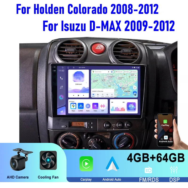 9'' For Holden Colorado 2008-2012 Isuzu D-MAX 2012-2019 Car Radio Head Unit Apple Carplay Android Auto Intelligent System GPS
9'' For Holden Colorado 2008-2012 Isuzu D-MAX 2012-2019 Car Radio Head Unit Apple Carplay Android Auto Intelligent System GPS