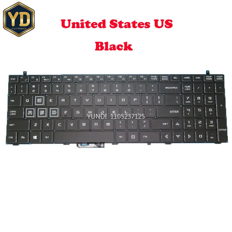 YD Laptop Keyboard For Tongfang GE5SN74 GJ5CN64 GK7CP5R GK7NP5R English US Black / Gold New
YD Laptop Keyboard For Tongfang GE5SN74 GJ5CN64 GK7CP5R GK7NP5R English US Black / Gold New