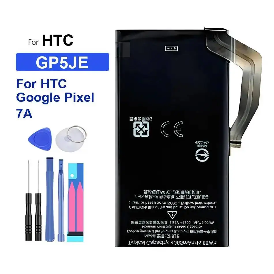 GP5JE For Htc Google Pixel 7A High Capacity 4385Mah Mobile Phone Battery
GP5JE For Htc Google Pixel 7A High Capacity 4385Mah Mobile Phone Battery