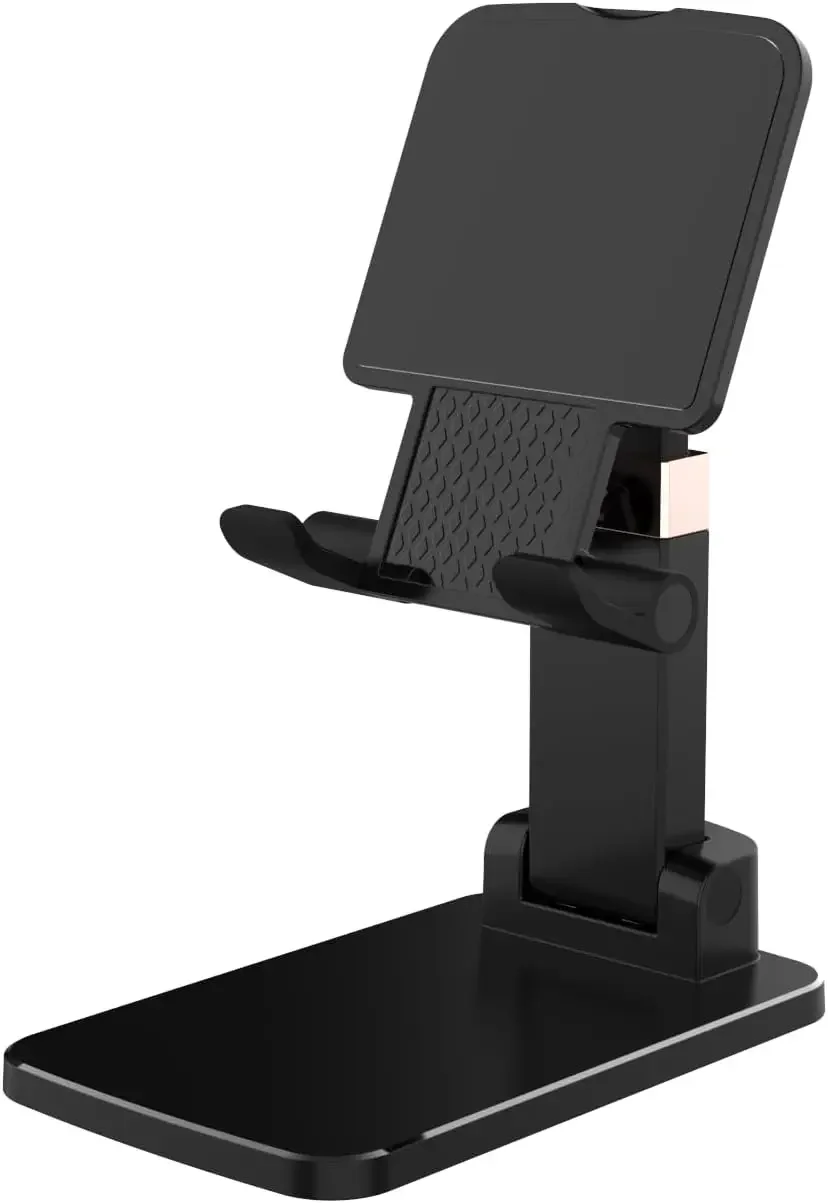 Foldable Desk Phone Stand, Heavy Duty Black Holder for iPhone 17 16 15 14 13 Pro Max & All Smartphones
Foldable Desk Phone Stand, Heavy Duty Black Holder for iPhone 17 16 15 14 13 Pro Max & All Smartphones