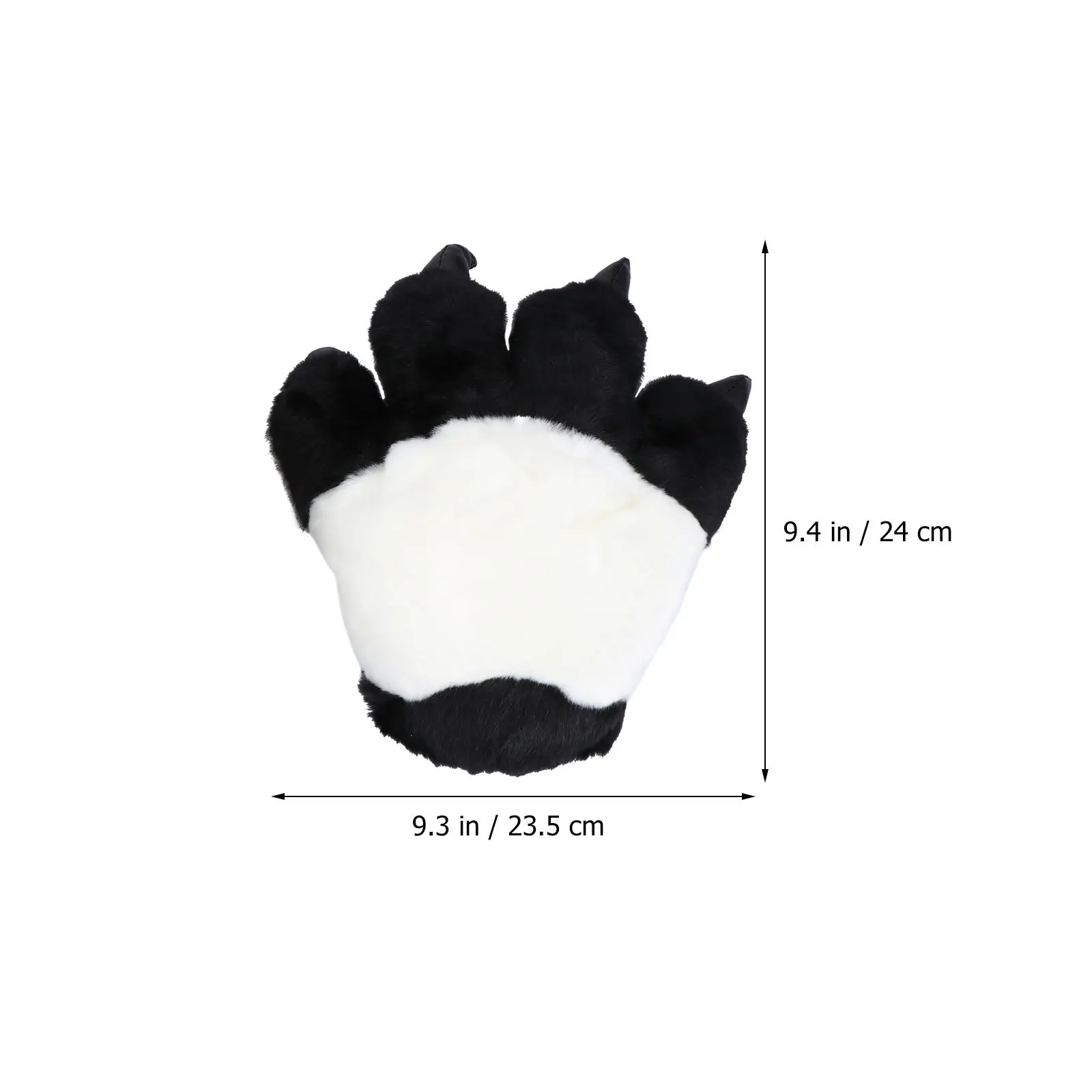 1Pair Panda Claw Gloves Thick Warm Winter Gloves Soft Comfortable Cartoon Hand Cover Role- for Cosplay Party
1Pair Panda Claw Gloves Thick Warm Winter Gloves Soft Comfortable Cartoon Hand Cover Role- for Cosplay Party