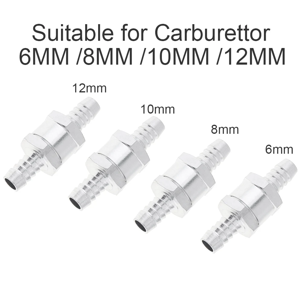 1PC 6mm /8mm /10mm /12mm Non-Return One Way Air Fuel Oil Check Valve Petrol Diesel Accessery Fit for Fuel/ Water/ Marines
1PC 6mm /8mm /10mm /12mm Non-Return One Way Air Fuel Oil Check Valve Petrol Diesel Accessery Fit for Fuel/ Water/ Marines