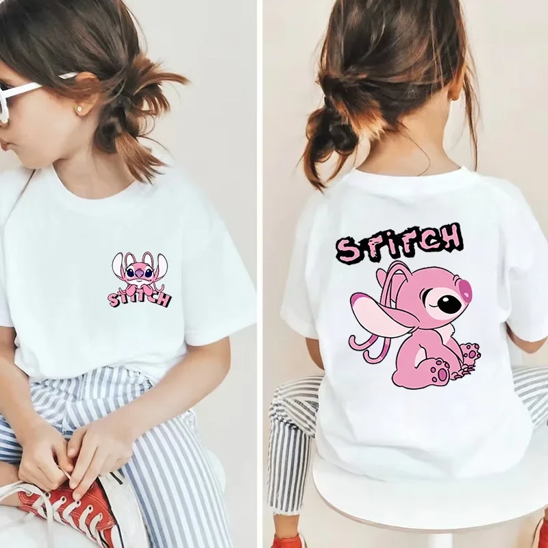 Disney Stitch Cartoon Printed Children's Cotton Round Neck Comfortable T-shirt Hot Selling
Disney Stitch Cartoon Printed Children's Cotton Round Neck Comfortable T-shirt Hot Selling