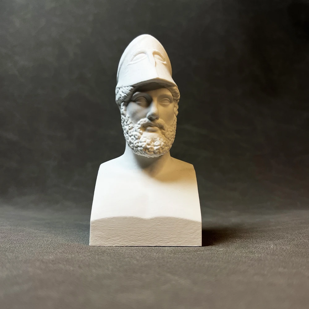 General Pericles ancient Greek figure statue art plaster sculpture desktop bookshelf wine cabinet decorative ornaments
General Pericles ancient Greek figure statue art plaster sculpture desktop bookshelf wine cabinet decorative ornaments