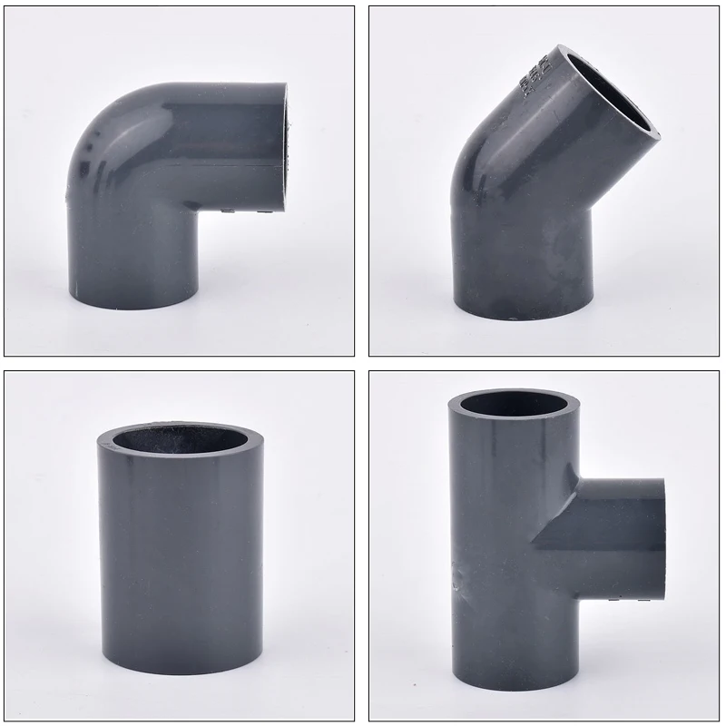 2pcs ID20~50mm White PVC Pipe Thickened Straight Elbow Tee Connector Aquarium Fish Tank Garden Irrigation Water Pipe Joints
2pcs ID20~50mm White PVC Pipe Thickened Straight Elbow Tee Connector Aquarium Fish Tank Garden Irrigation Water Pipe Joints