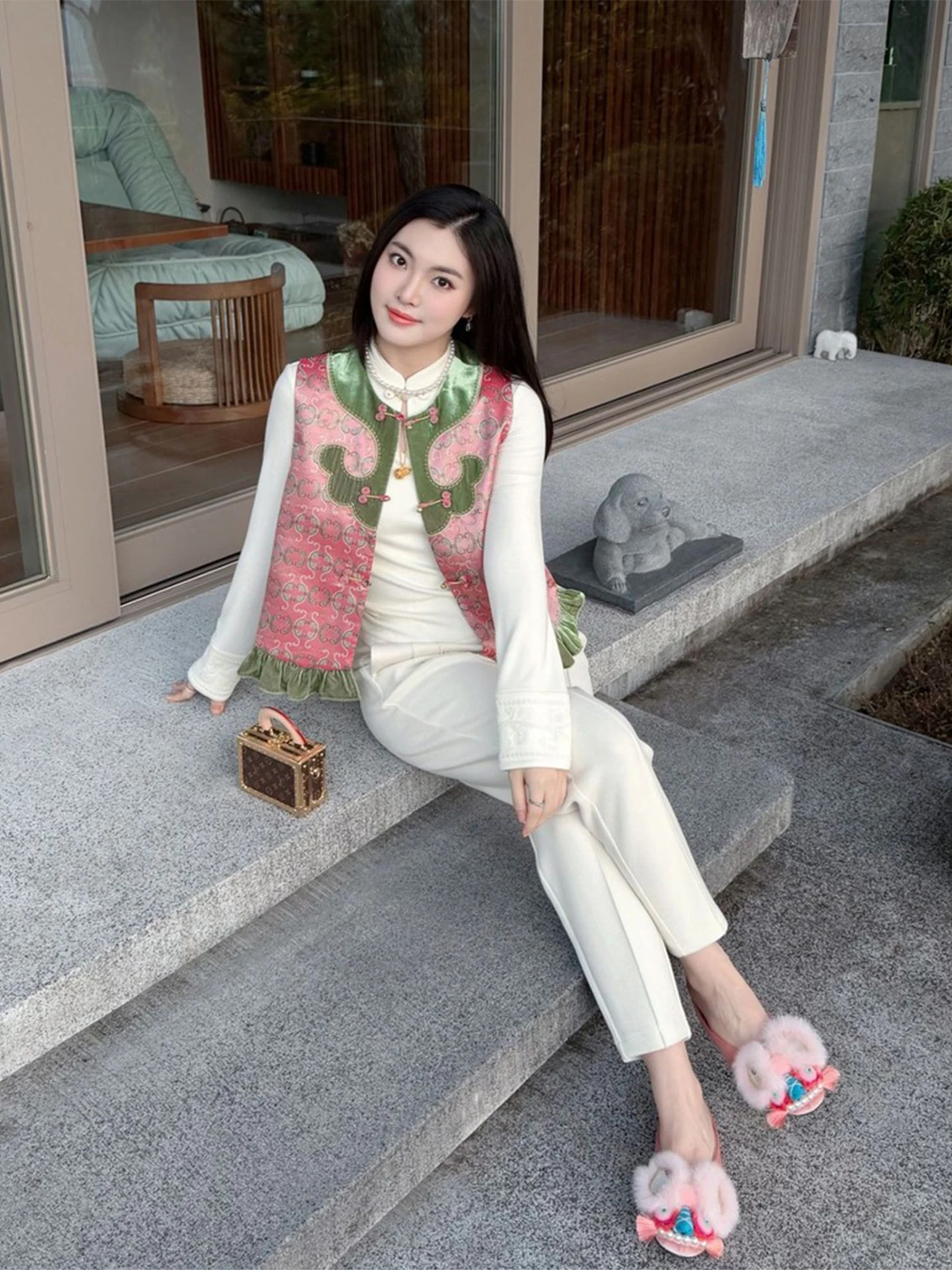 AW Wang Na Na Early Spring Fce Lined Elastic Waist Woolen Carrot Pants Women's Small Size mid Line Casual Slim Fit Pants
AW Wang Na Na Early Spring Fce Lined Elastic Waist Woolen Carrot Pants Women's Small Size mid Line Casual Slim Fit Pants