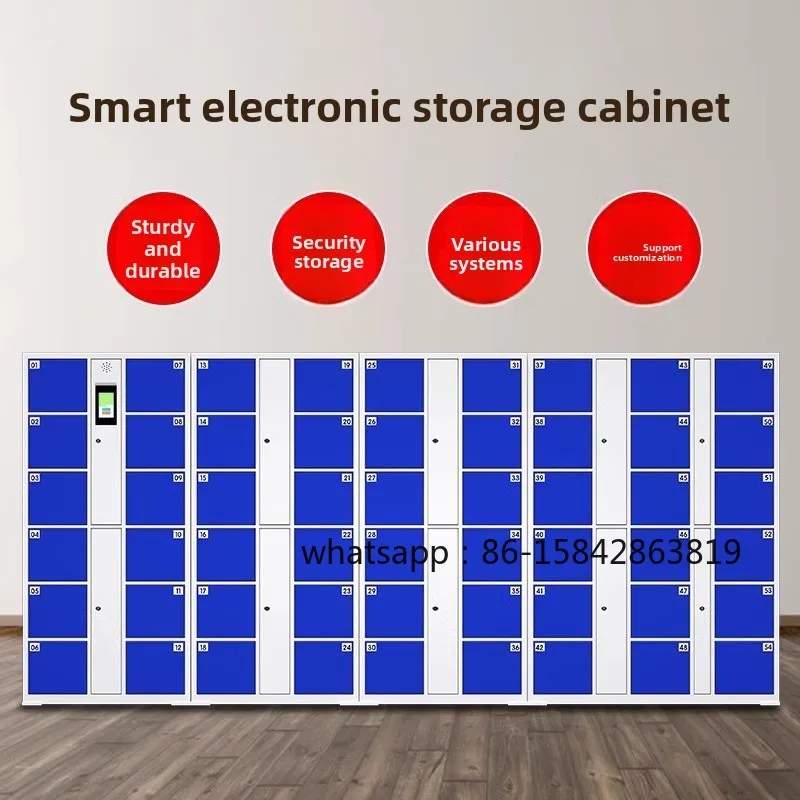 Supermarket Electronic Deposit Box Facial Recognition Shopping Mall Locker WeChat Smart Locker Fingerprint Mobile Phone Locker
Supermarket Electronic Deposit Box Facial Recognition Shopping Mall Locker WeChat Smart Locker Fingerprint Mobile Phone Locker