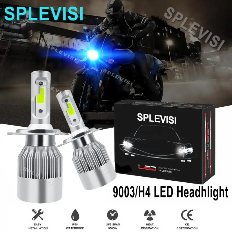 Replace LED Headlight Hi Low Beam For Suzuki Intruder Volusia 800 VL800 2001 2002 2003 2004 12V 24V Ice Blue Led Moto 8000K
Replace LED Headlight Hi Low Beam For Suzuki Intruder Volusia 800 VL800 2001 2002 2003 2004 12V 24V Ice Blue Led Moto 8000K