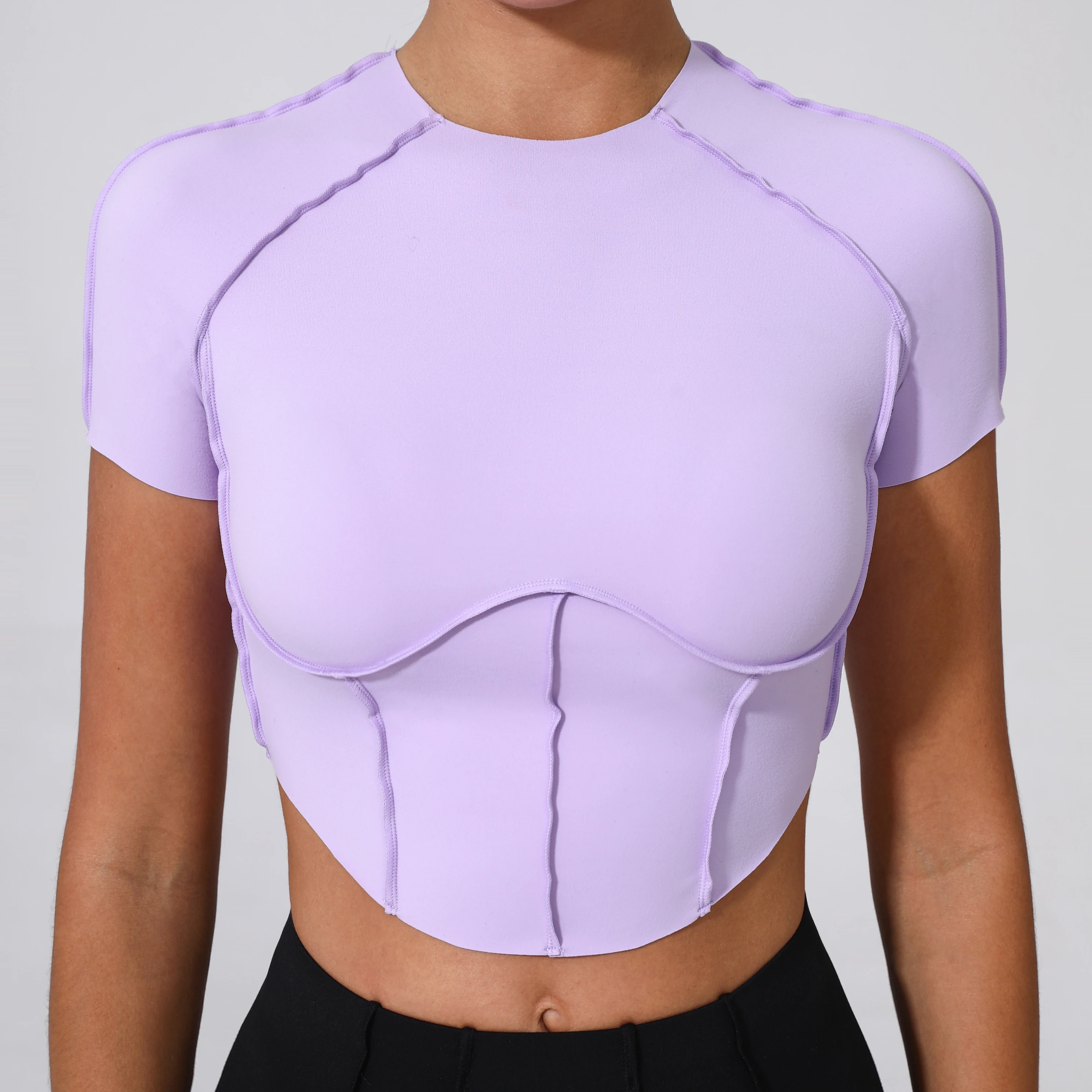No Padded Women Yoga Sport T Shirts Fitness Clothes Short Sleeve Yoga Shirt Gym Top Running Active Wear Sport Tops
No Padded Women Yoga Sport T Shirts Fitness Clothes Short Sleeve Yoga Shirt Gym Top Running Active Wear Sport Tops