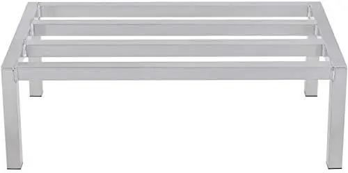 Aluminum Dunnage Rack | Select from 15 Sizes | Store Your Items Off The Floor | in Restaurant, Kitchens, Garages and
Aluminum Dunnage Rack | Select from 15 Sizes | Store Your Items Off The Floor | in Restaurant, Kitchens, Garages and