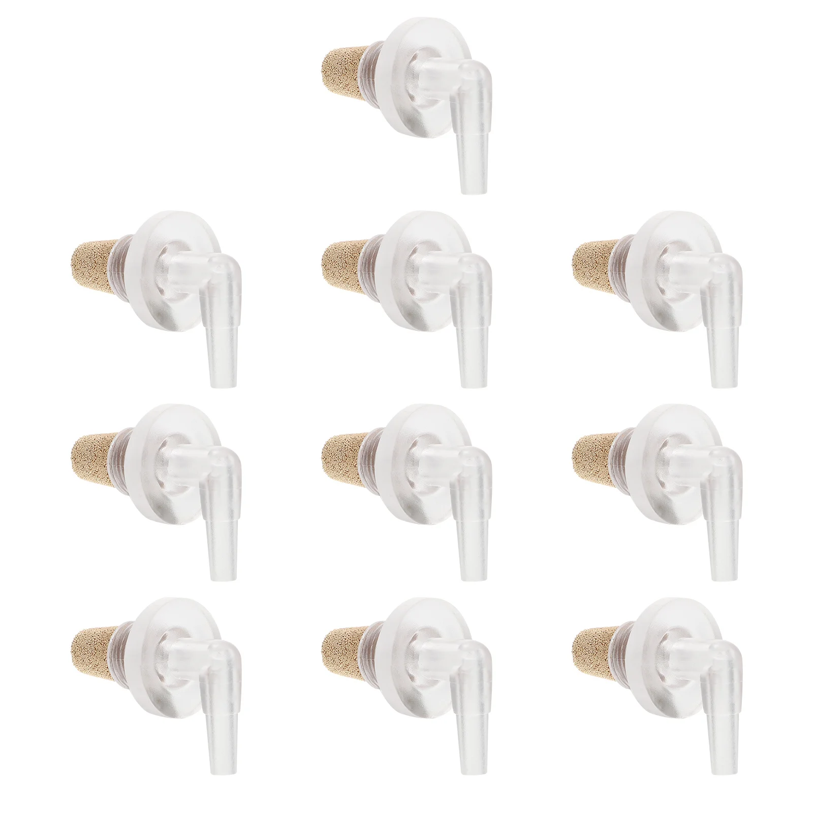 10Pcs Aquarium Air Stone Bubble Diffusers Elbow Fish Tank Oxygen Diffuser Bubbler Accessories for Hydroponics Circulation
10Pcs Aquarium Air Stone Bubble Diffusers Elbow Fish Tank Oxygen Diffuser Bubbler Accessories for Hydroponics Circulation