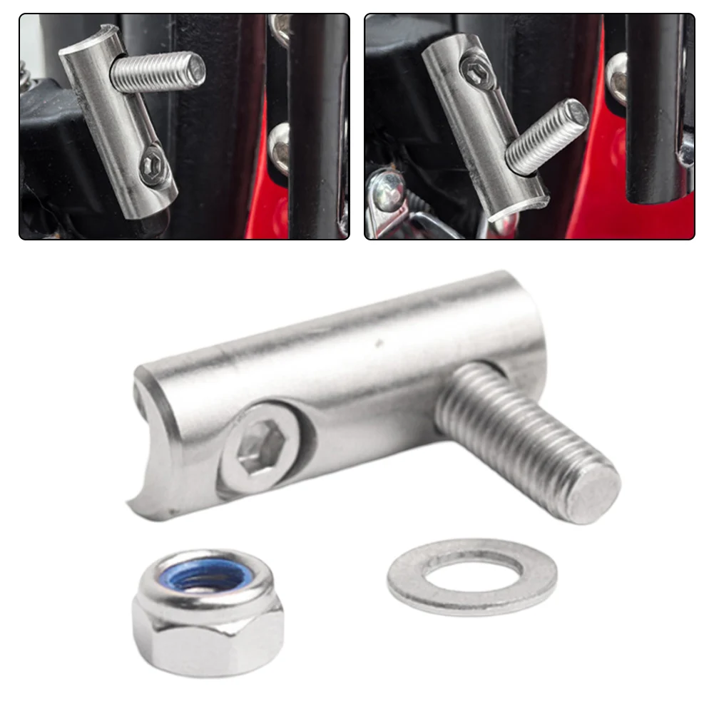 Bicycle Front Derailleur Extender Stainless Steel Raise/lower Position Extender For R8000 For R7000 For R9100 Accessories
Bicycle Front Derailleur Extender Stainless Steel Raise/lower Position Extender For R8000 For R7000 For R9100 Accessories