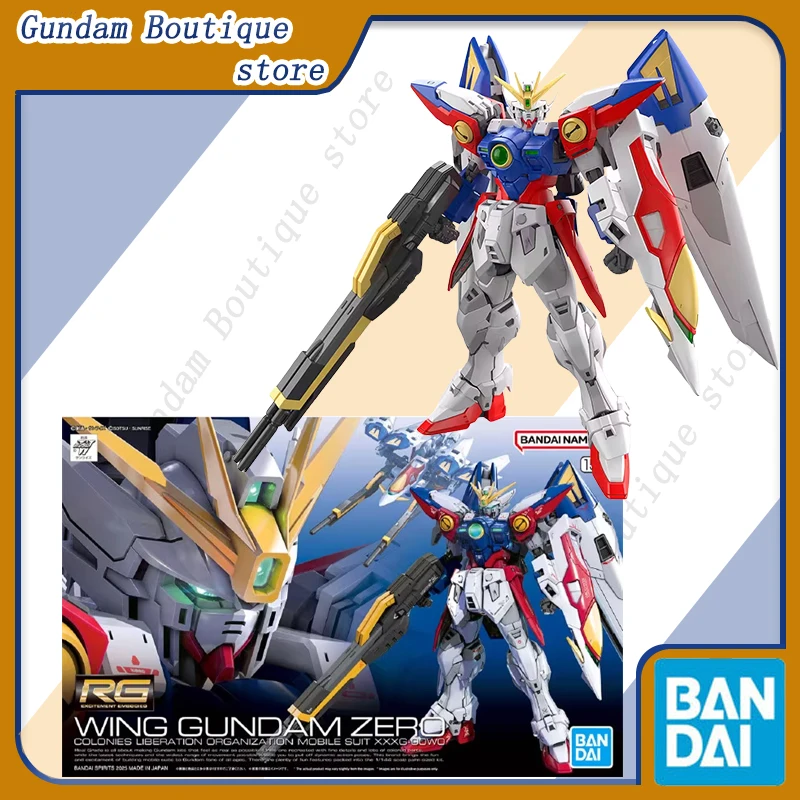 Bandai Genuine RG 43 WING GUNDAM ZERO Anime Action Figure Robot Collectible Assembly Model Toys Ornaments Gift Children Kid
Bandai Genuine RG 43 WING GUNDAM ZERO Anime Action Figure Robot Collectible Assembly Model Toys Ornaments Gift Children Kid