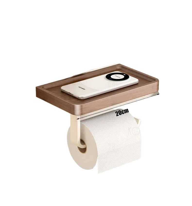 Walnut tissue box No punching toilet roll holder Bathroom wall hanging suction cup toilet paper box
Walnut tissue box No punching toilet roll holder Bathroom wall hanging suction cup toilet paper box