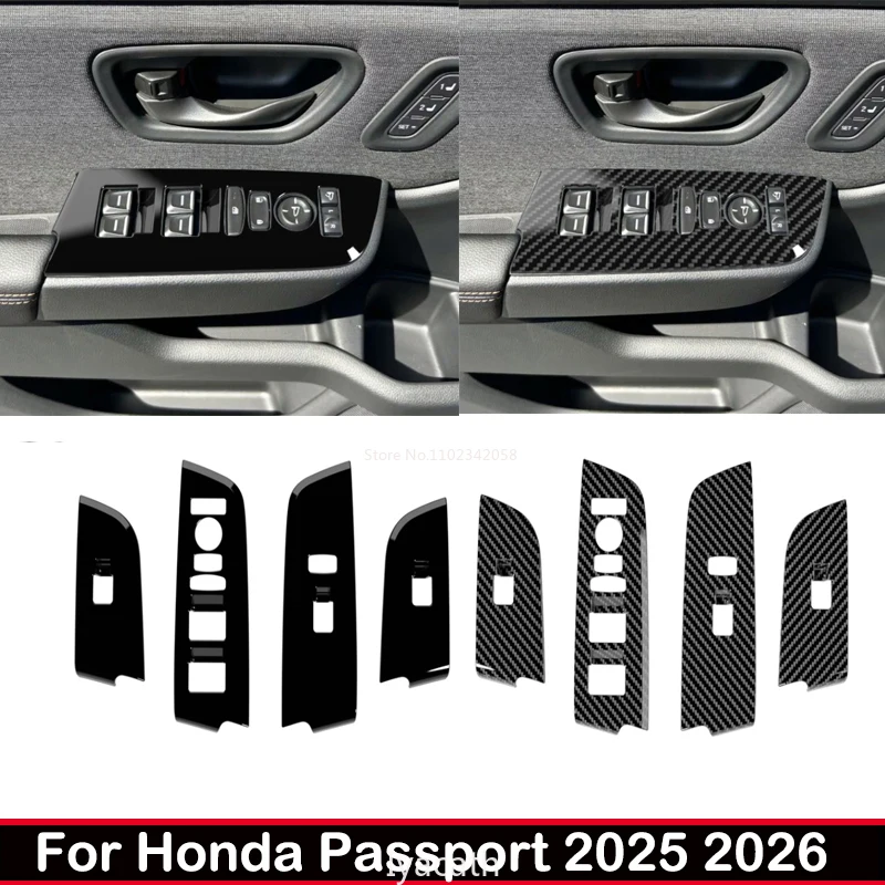 LHD для паспорта Honda 2025 2026, хромированная крышка из АБС-пластика, стеклянная кнопка переключателя подъема, панель, отделка подлокотника, аксессуары для интерьера 
LHD для паспорта Honda 2025 2026, хромированная крышка из АБС-пластика, стеклянная кнопка переключателя подъема, панель, отделка подлокотника, аксессуары для интерьера