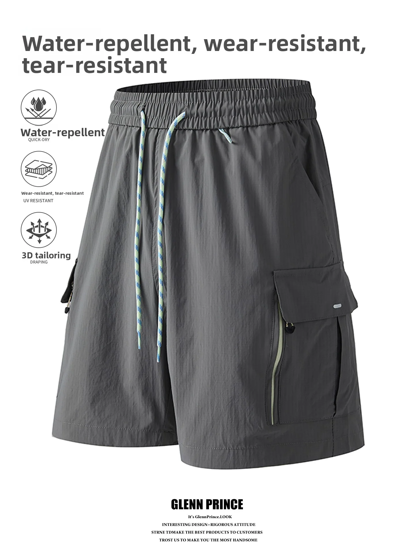 GPstudio American Workwear Quick Dry Sport Shorts Men's Summer Thin Casual Loose Five Pockets Urban Commuting Outdoor Fitness...
GPstudio American Workwear Quick Dry Sport Shorts Men's Summer Thin Casual Loose Five Pockets Urban Commuting Outdoor Fitness...