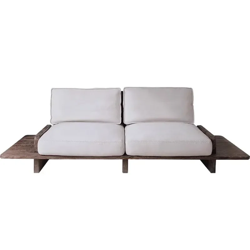 Wabi Sandy Wind Solid Wood Sofa Straight Row Sofa Bed B & B Hotel Floor Backrest Double
Wabi Sandy Wind Solid Wood Sofa Straight Row Sofa Bed B & B Hotel Floor Backrest Double