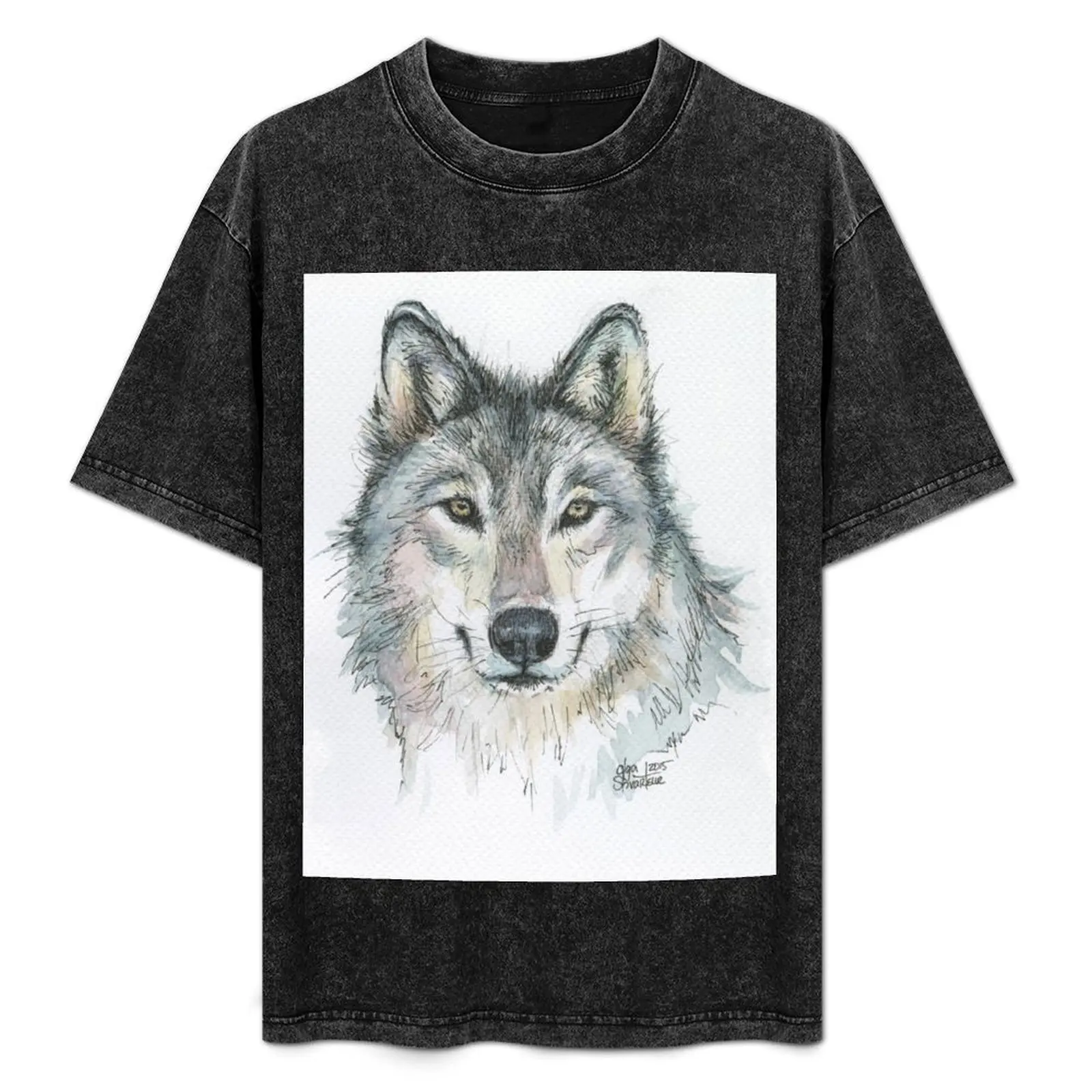 Wolf Watercolor Portrait Wild Animal Art T-Shirt Comfortable Workout Short Sleeve Shirt
Wolf Watercolor Portrait Wild Animal Art T-Shirt Comfortable Workout Short Sleeve Shirt