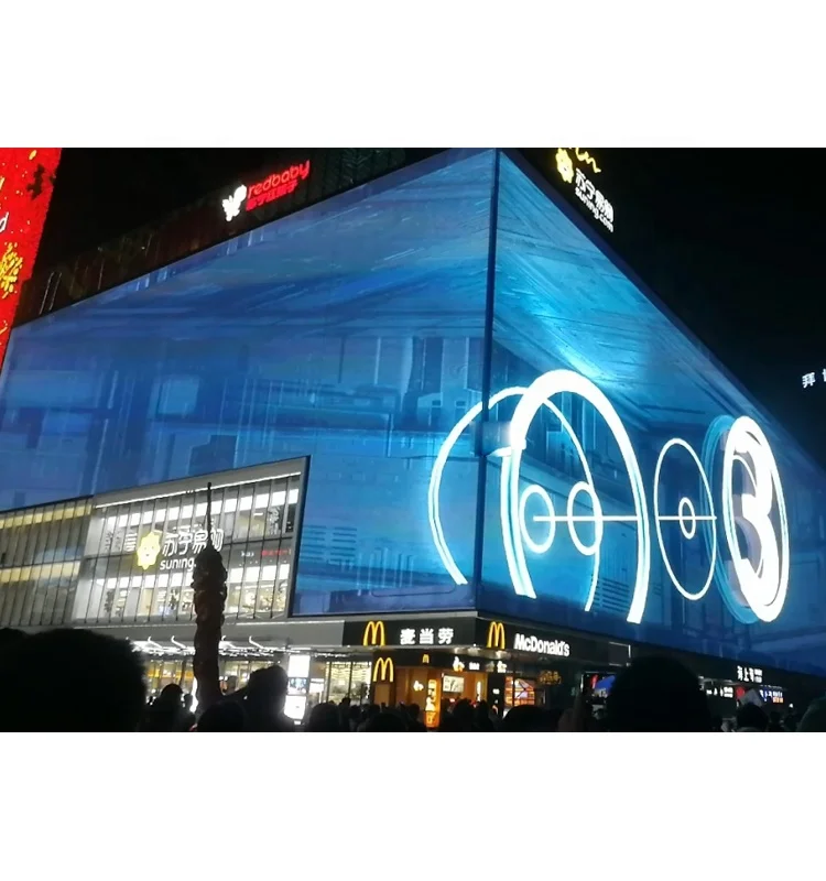 Outdoor Waterproof Customized 3D Naked Eye LED Video Wall Display Commercial led stereo advertising curve large screen billboard
Outdoor Waterproof Customized 3D Naked Eye LED Video Wall Display Commercial led stereo advertising curve large screen billboard
