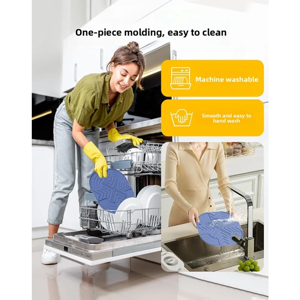 Многофункциональная силиконовая подушка, утолщенная подушка для фритюрницы NinjaFN101GY, теплоизоляционный размер, универсальная подушка для крышки кастрюли
Многофункциональная силиконовая подушка, утолщенная подушка для фритюрницы NinjaFN101GY, теплоизоляционный размер, универсальная подушка для крышки кастрюли