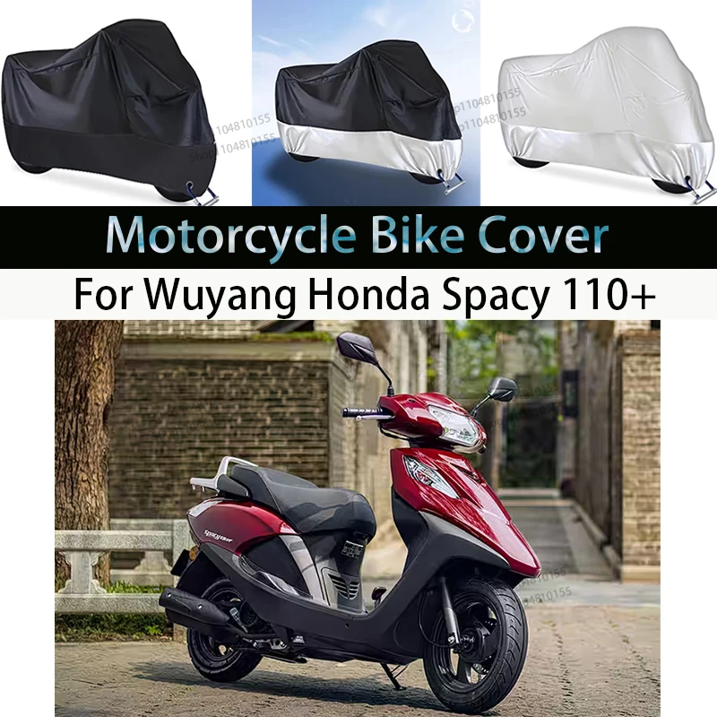 For Honda Spacy 110+ Motorcycle Cover Moto RainCover Waterproof Dustproof UV Cover Coat Indoor Outdoor Motorbike Scooter Cover
For Honda Spacy 110+ Motorcycle Cover Moto RainCover Waterproof Dustproof UV Cover Coat Indoor Outdoor Motorbike Scooter Cover
