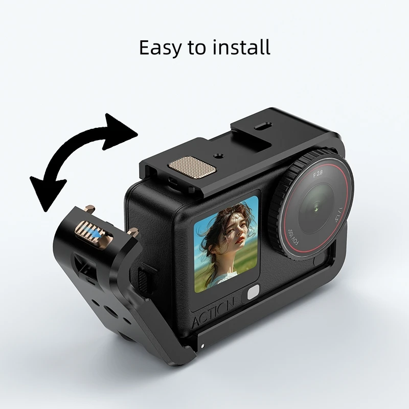 Protective Case for DJI Action 6 Aluminum Alloy Metal Rabbit Rig Cage Action,for action6 Expansion Frame Camera Accessory
Protective Case for DJI Action 6 Aluminum Alloy Metal Rabbit Rig Cage Action,for action6 Expansion Frame Camera Accessory