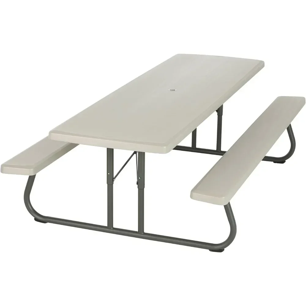 Lifetime 80123 Folding Picnic Table and Benches, 8' Outdoor Furniture Outdoor Tables Wipe with Dry Cloth
Lifetime 80123 Folding Picnic Table and Benches, 8' Outdoor Furniture Outdoor Tables Wipe with Dry Cloth