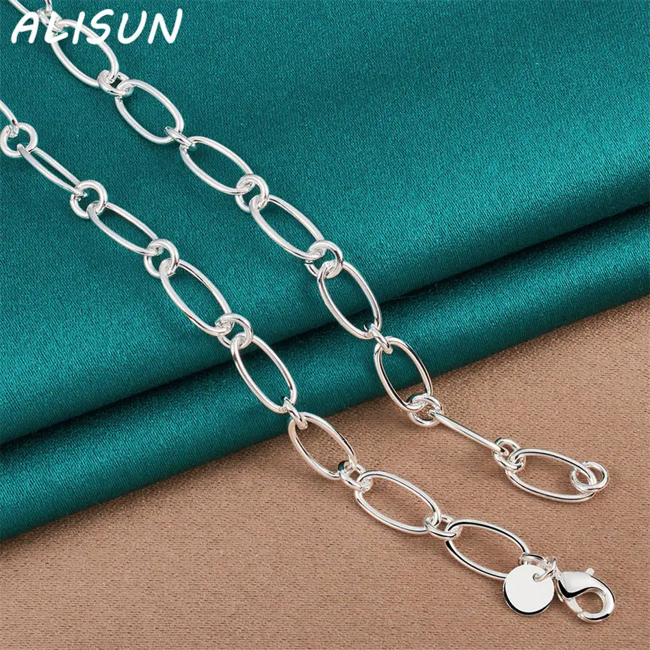 ALISUN 925 Sterling Silver 47cm Various Pendants Necklace For Women Creativity Gifts Street All-match Party And Daily Wear
ALISUN 925 Sterling Silver 47cm Various Pendants Necklace For Women Creativity Gifts Street All-match Party And Daily Wear