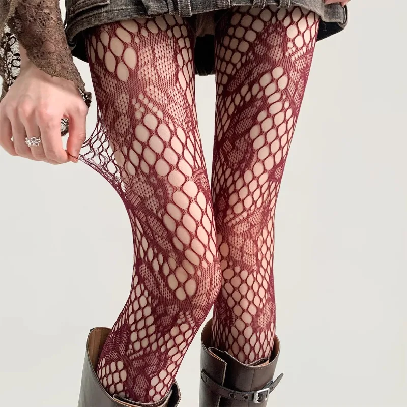 Butterfly Pattern Vintage Jacquard Mesh Pantyhose for Women Gothic Y2K Hollow Out Fishnet Tights Summer Thin Bottomed Stockings
Butterfly Pattern Vintage Jacquard Mesh Pantyhose for Women Gothic Y2K Hollow Out Fishnet Tights Summer Thin Bottomed Stockings