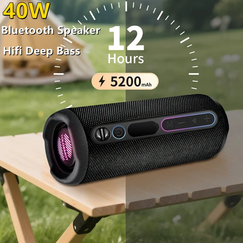 Водонепроницаемый динамик IPX7 для кемпинга на открытом воздухе, USB-накопитель, портативный мощный звуковой ящик 40 Вт, усиление басов, двойное сопряжение, настоящие беспроводные колонки
Водонепроницаемый динамик IPX7 для кемпинга на открытом воздухе, USB-накопитель, портативный мощный звуковой ящик 40 Вт, усиление басов, двойное сопряжение, настоящие беспроводные колонки