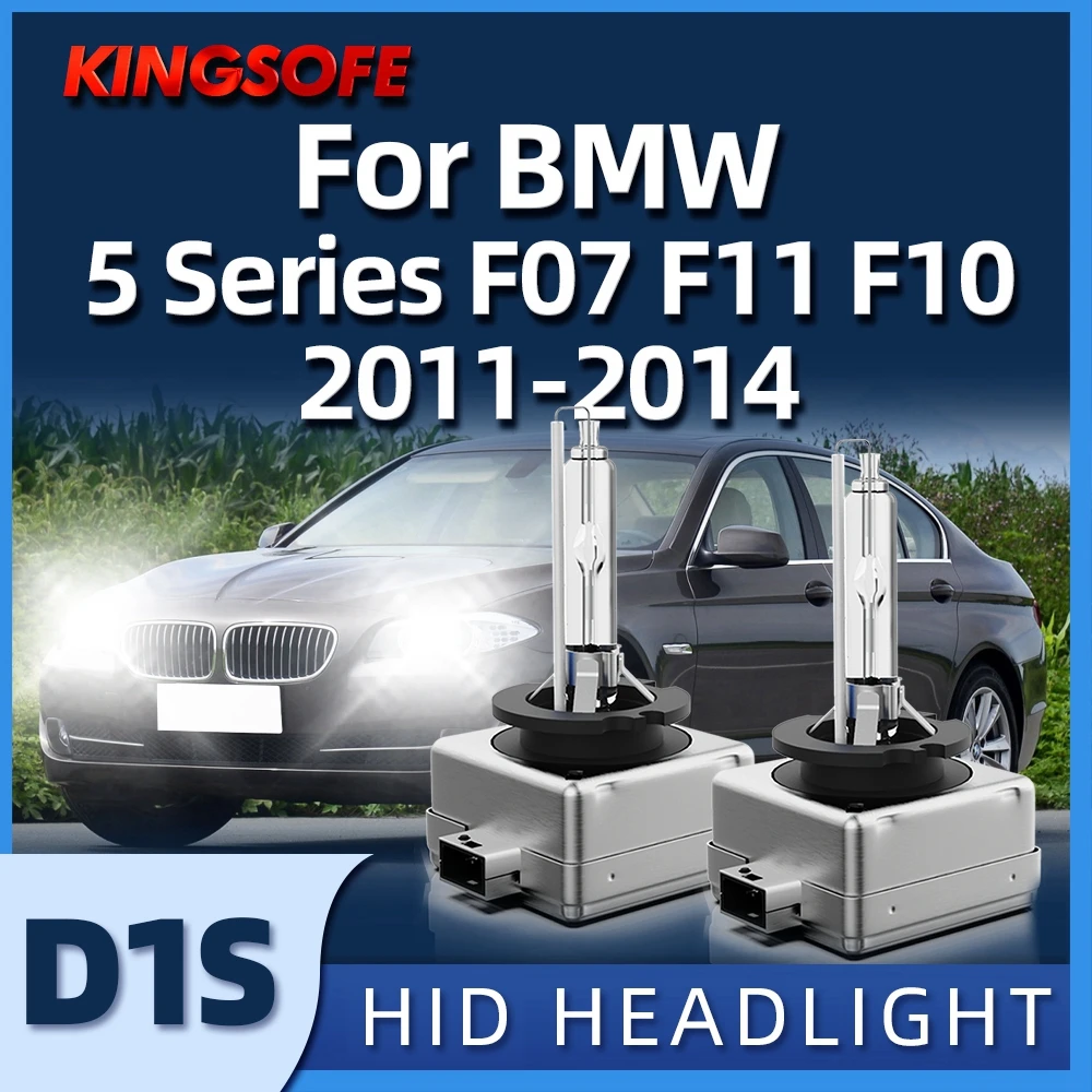 KINGSOFE 2PCS 12V 35W HID Bulb Xenon Headlight D1S lamp 6000K Fit For BMW 5 Series F07 F11 F10 2011 2012 2013 2014
KINGSOFE 2PCS 12V 35W HID Bulb Xenon Headlight D1S lamp 6000K Fit For BMW 5 Series F07 F11 F10 2011 2012 2013 2014
